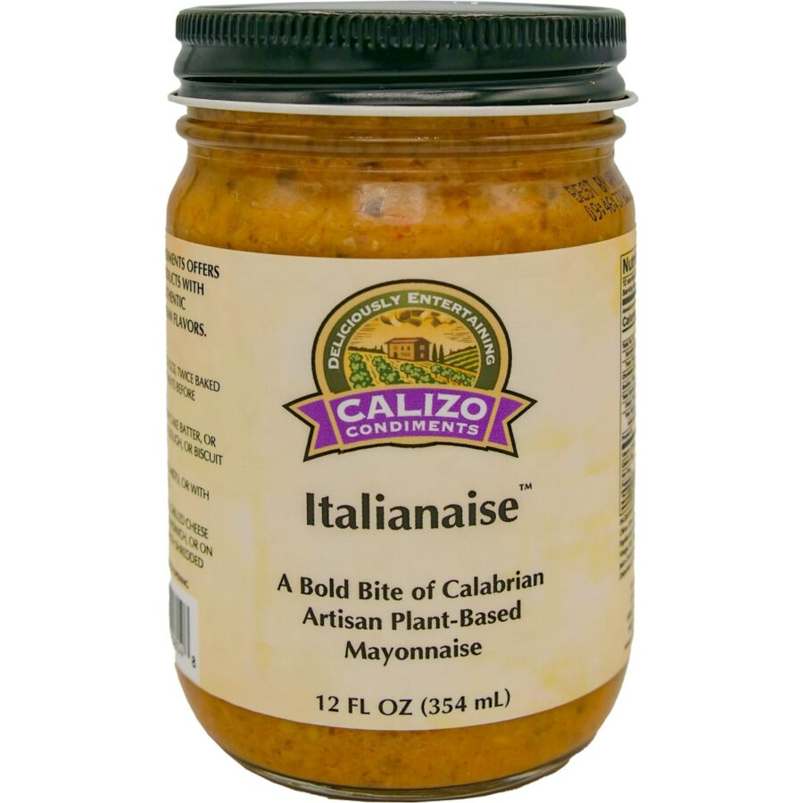 A bold bite of Calabrian Spices in our Plant Based Mayonnaise