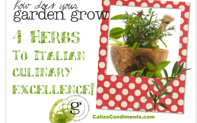 4 Herbs for Italian Culinary Excellence